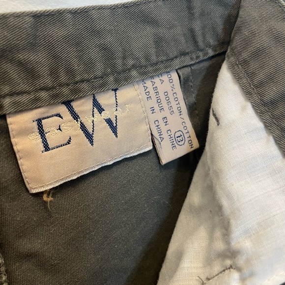 COPY - Vintage shorts by Easy Wear olive green size 13. - Picture 4 of 4